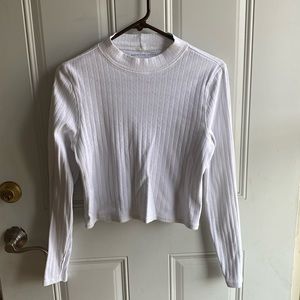 American Eagle Size XL Womens Cropped Mock Neck Sweater